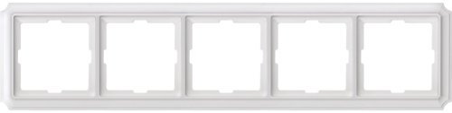 Рамка универсальная Schneider Electric Merten Antique 5-м. белый картинка